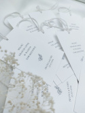 Zawieszki MISTY WHITE